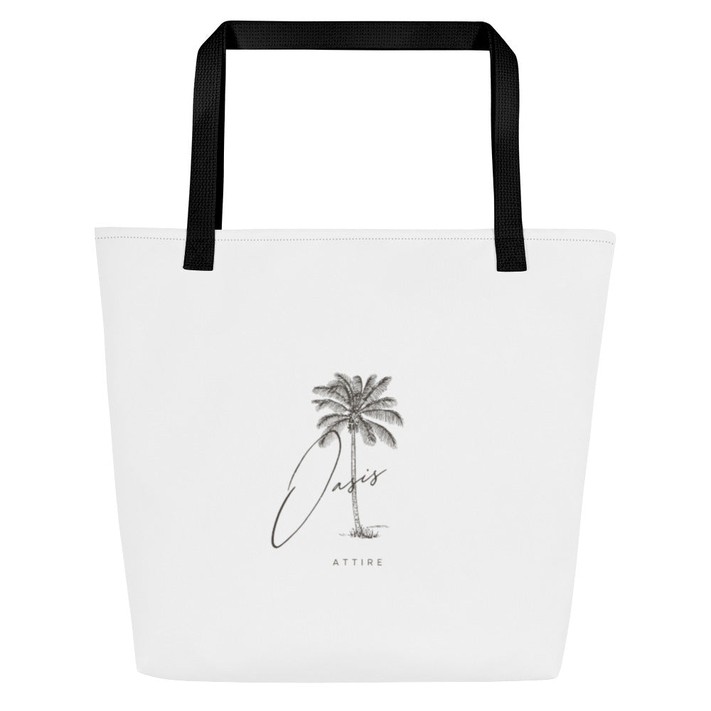 Oasis All-Over Print Large Tote Bag