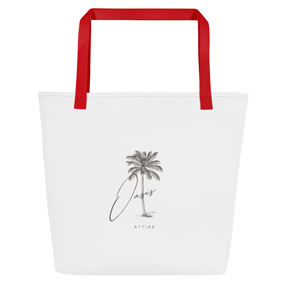 Oasis All-Over Print Large Tote Bag