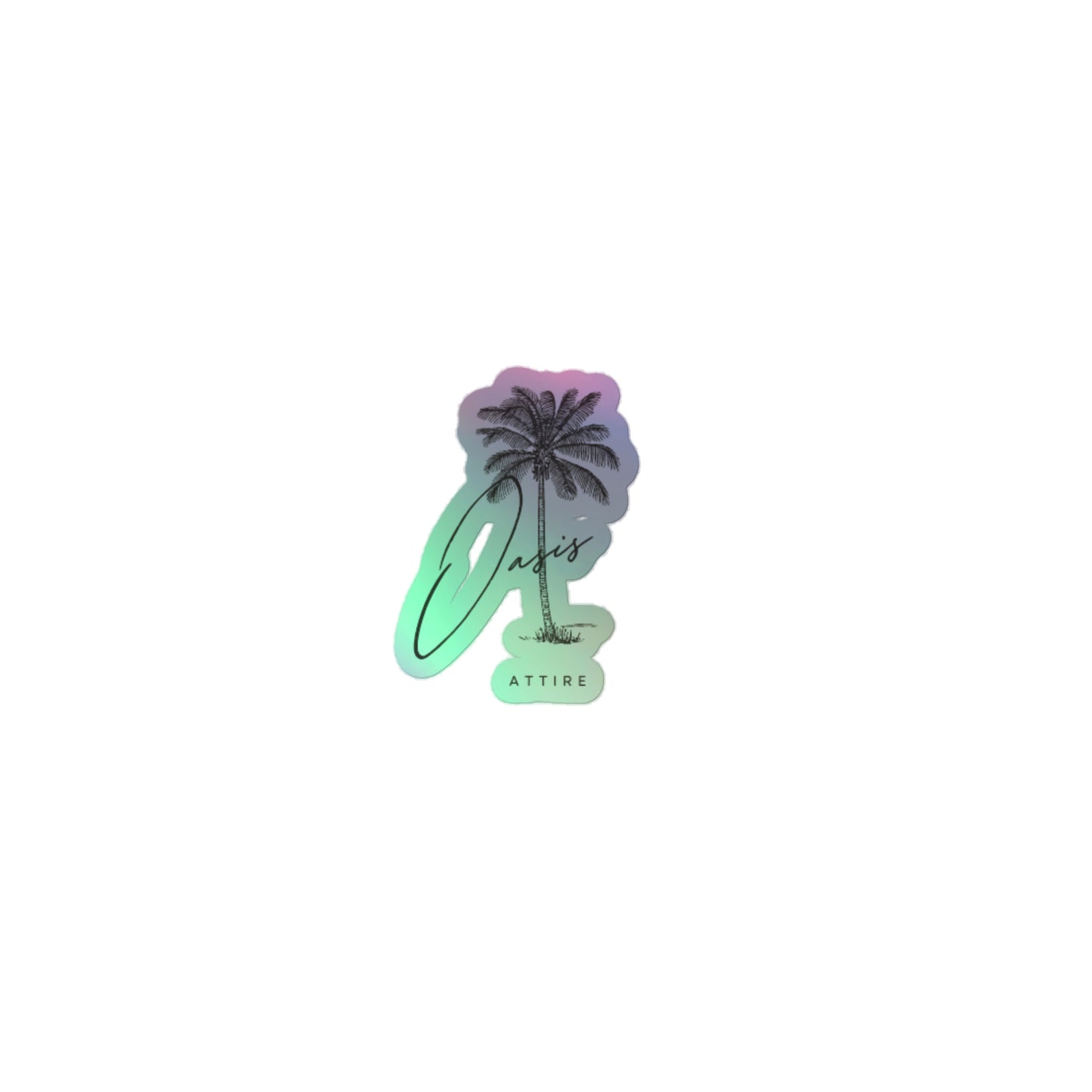 Oasis Holographic stickers