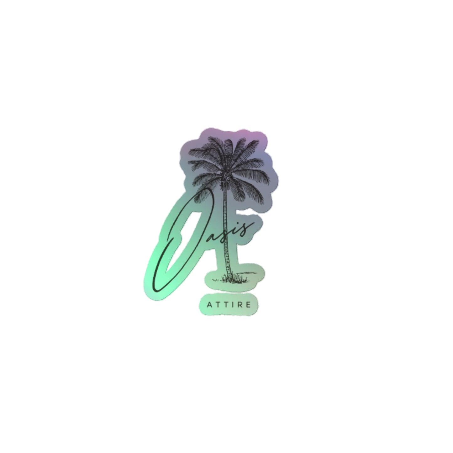 Oasis Holographic stickers