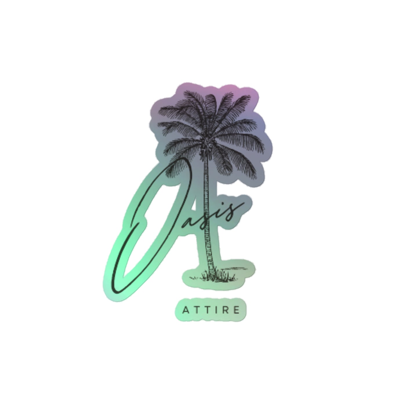 Oasis Holographic stickers
