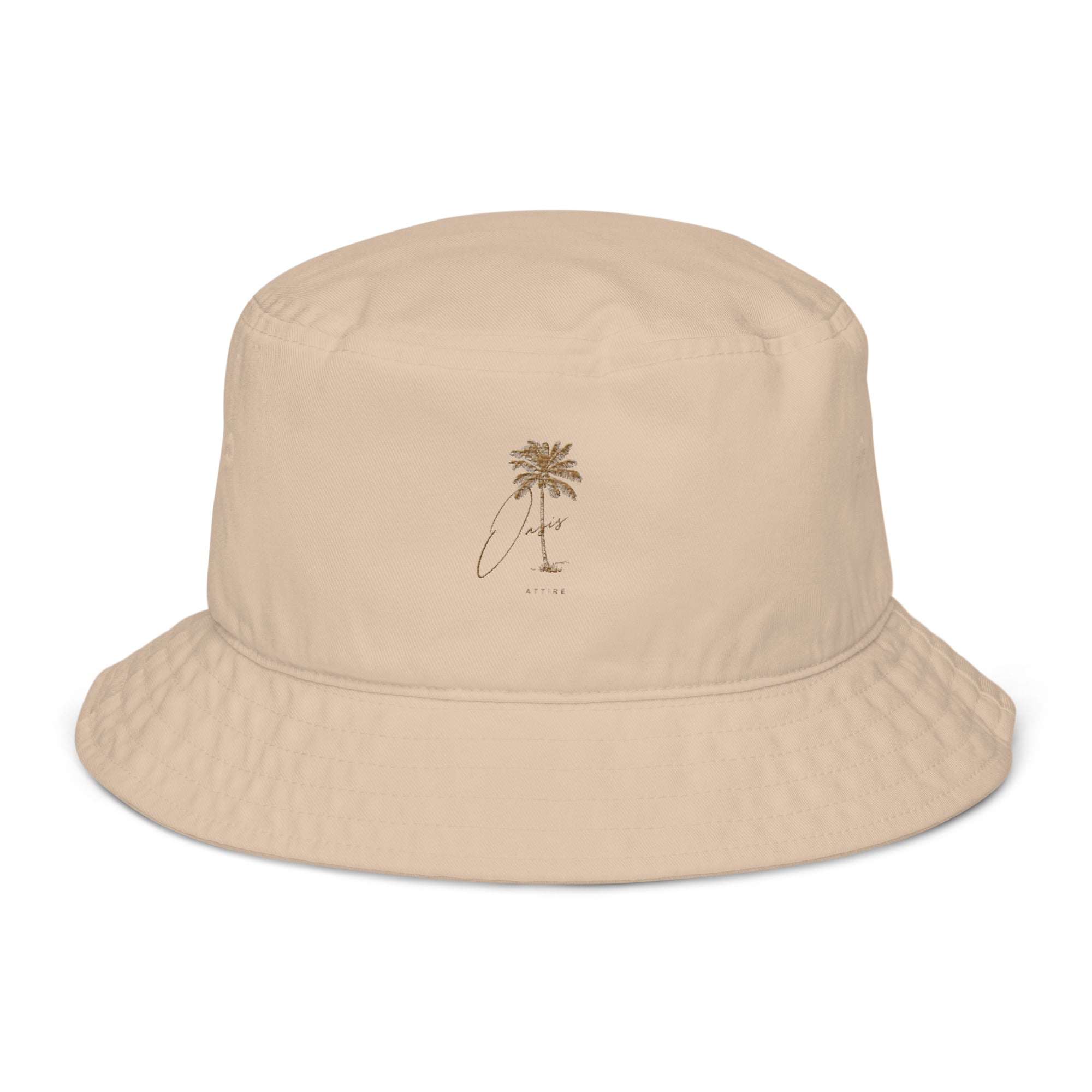 Organic Reversible Bucket Sun Hat - Desert Oasis – Natural