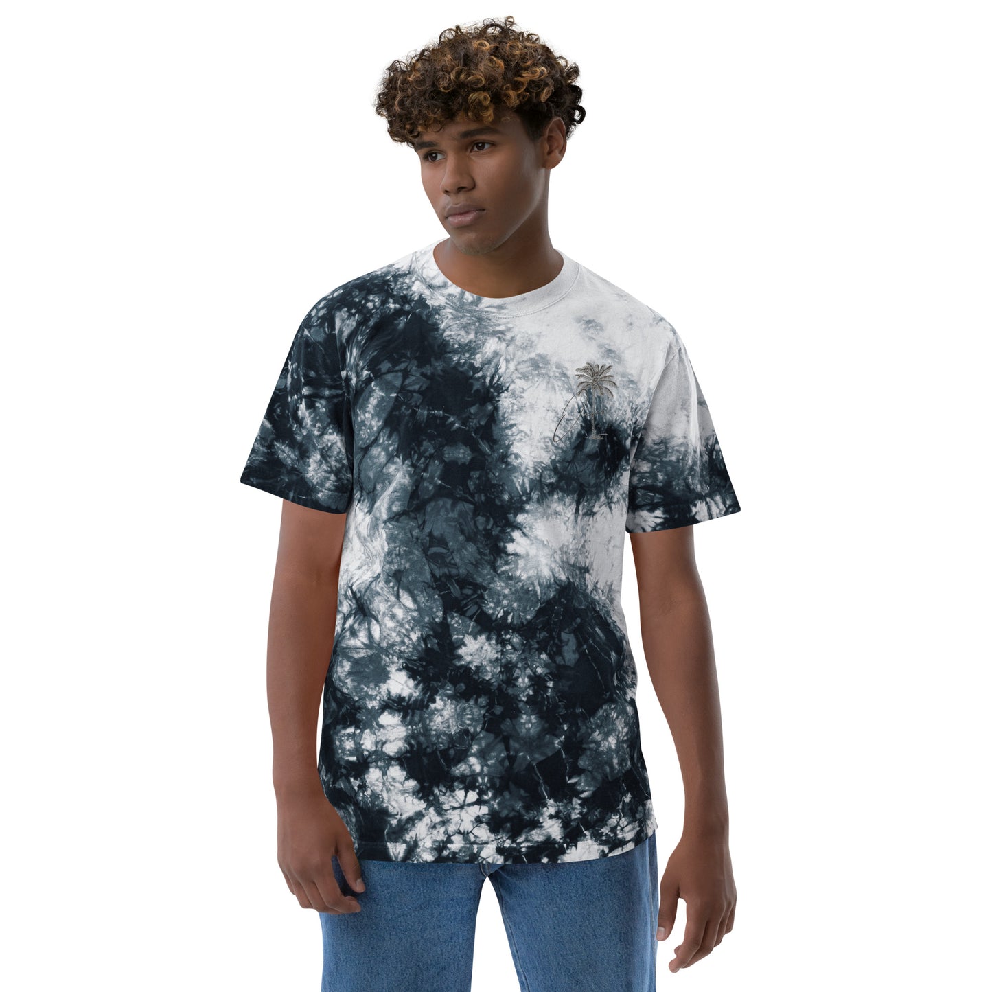 Oasis oversized tie-dye t-shirt