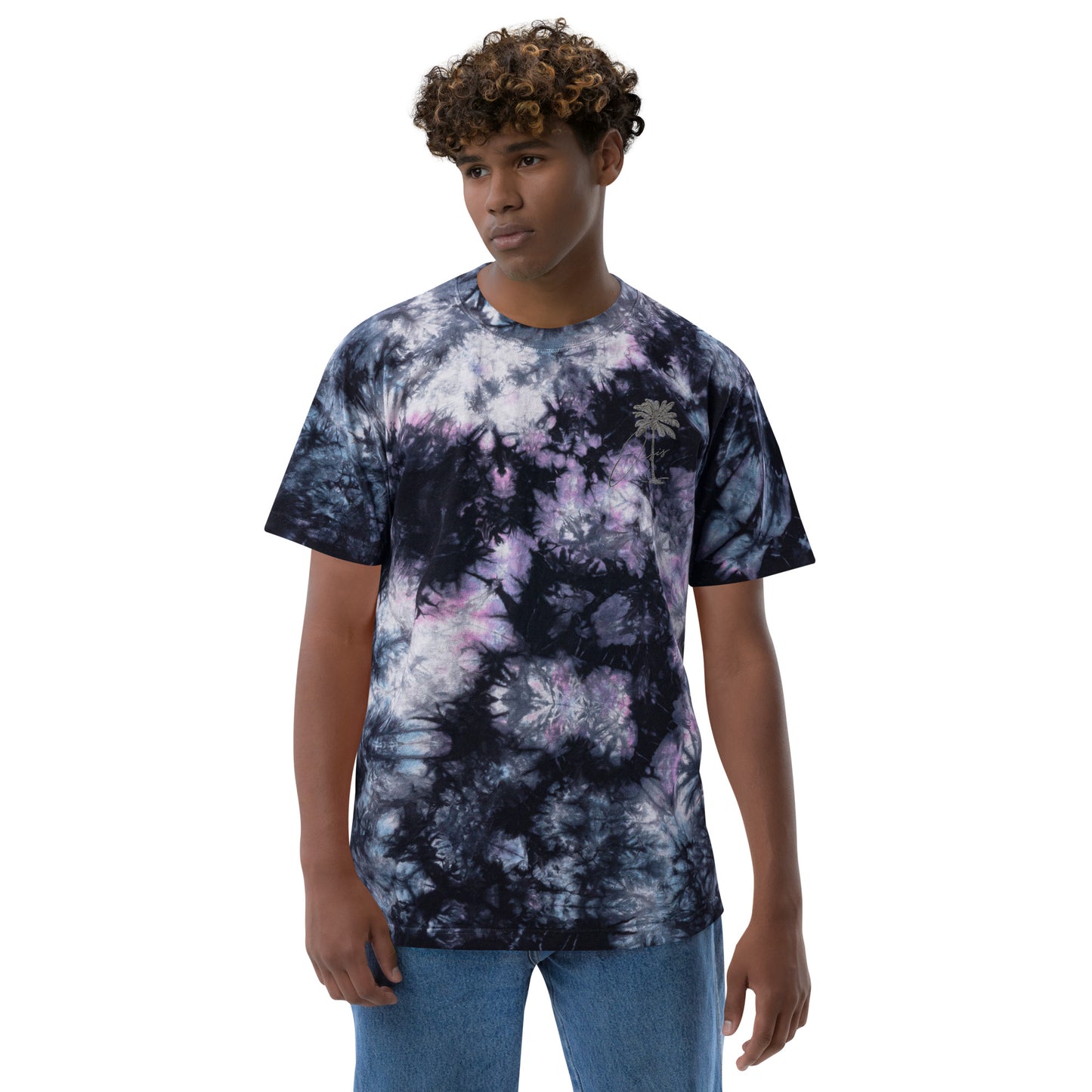 Oasis oversized tie-dye t-shirt