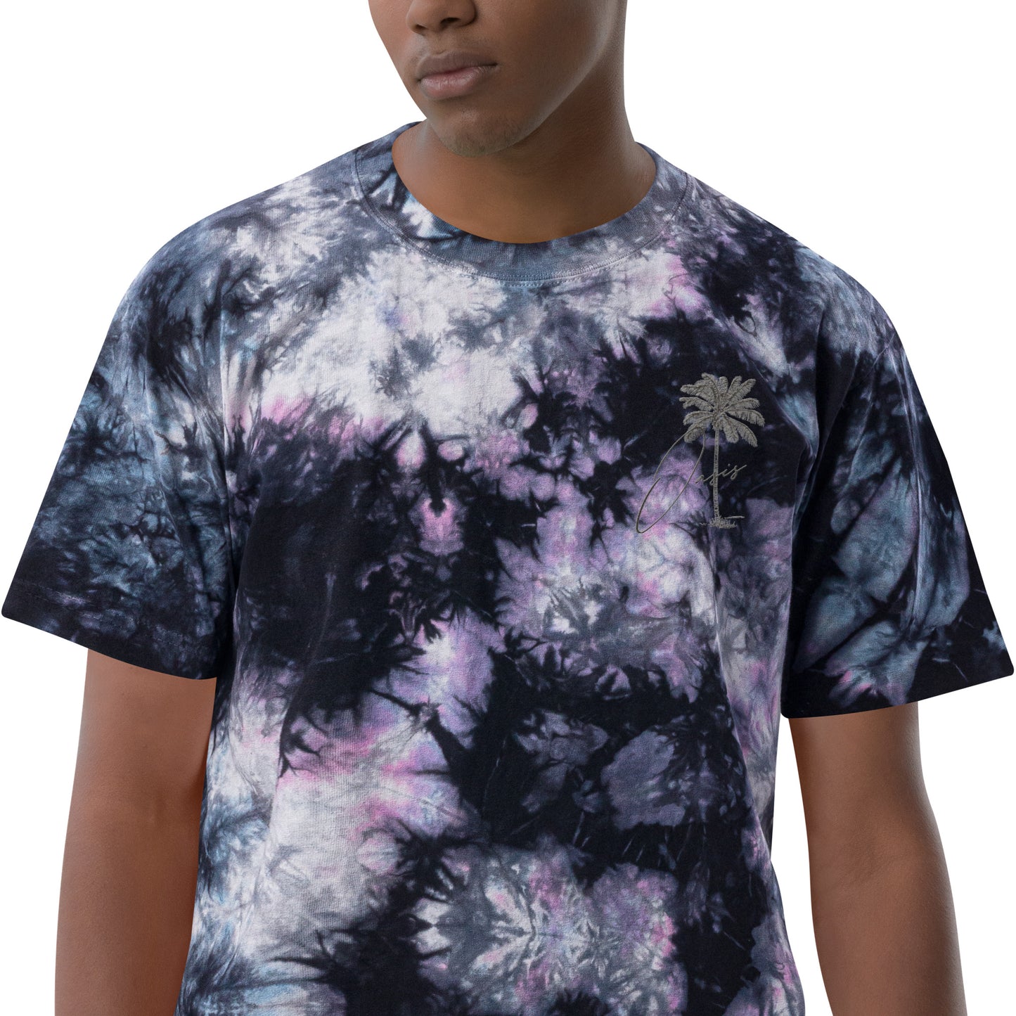 Oasis oversized tie-dye t-shirt