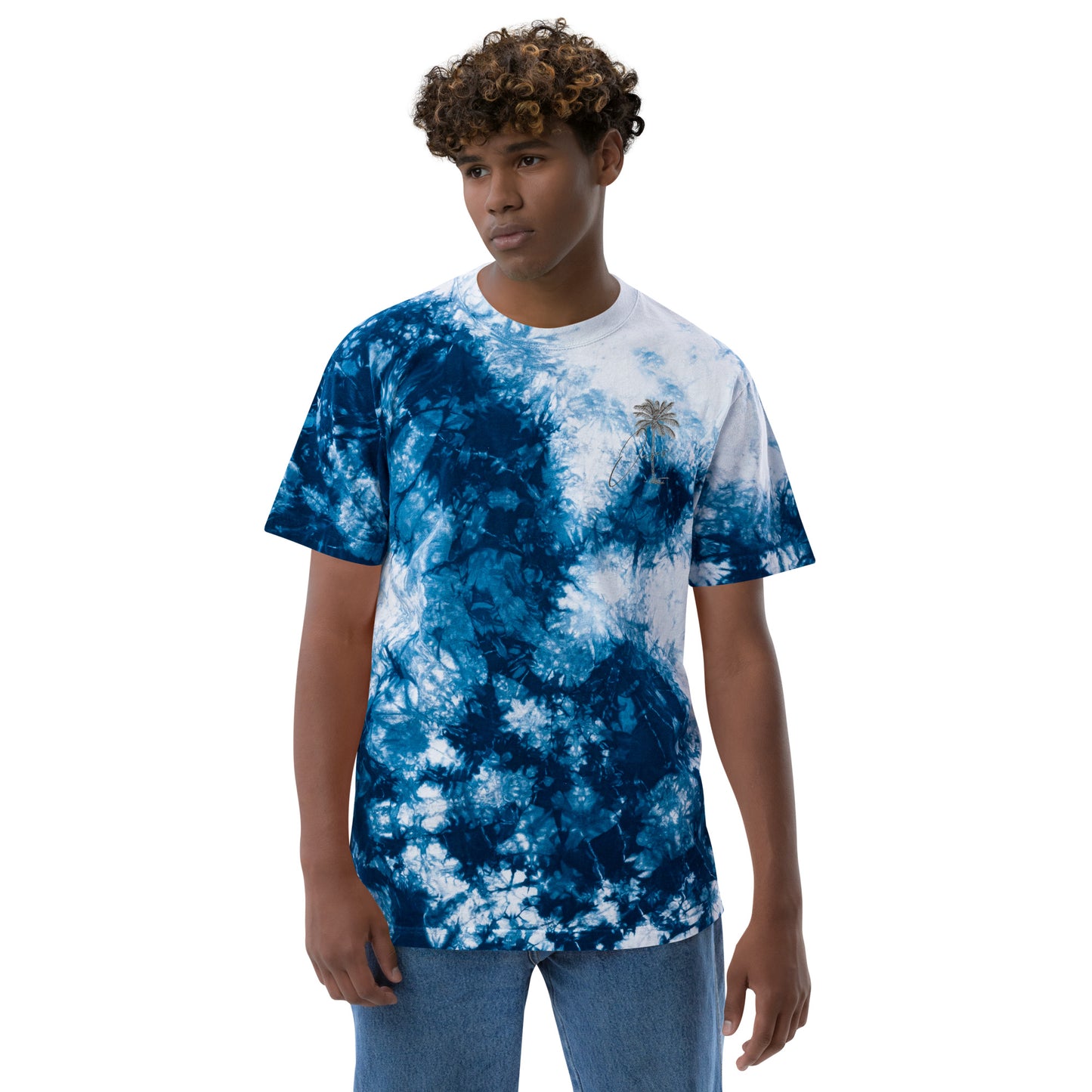 Oasis oversized tie-dye t-shirt