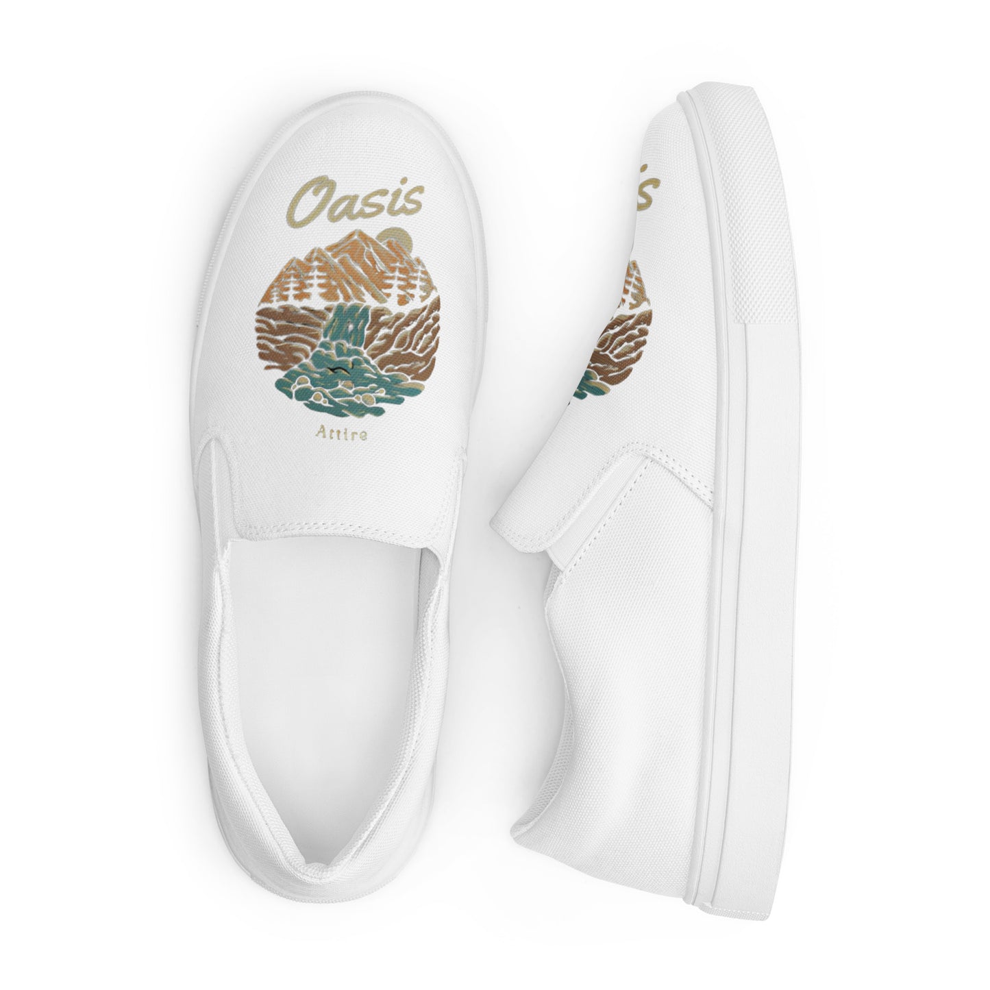 Oasis Women’s slip-on canvas shoes